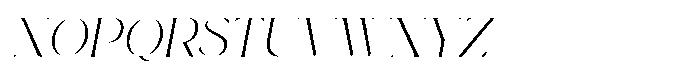 Valore Pro Text Thin Italic Font UPPERCASE