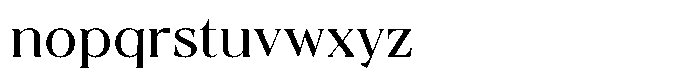 Valore Pro Text Thin Font LOWERCASE