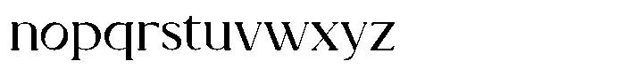 Valore Regular Font LOWERCASE