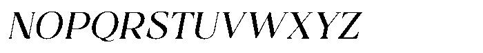 Valore Text Pro Thin Italic Font UPPERCASE