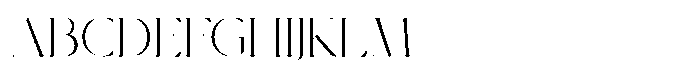 Valore Thin Font UPPERCASE