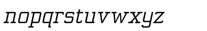 Valsity Medium Condensed Italic Font LOWERCASE