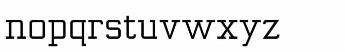 Valsity Medium Condensed Font LOWERCASE