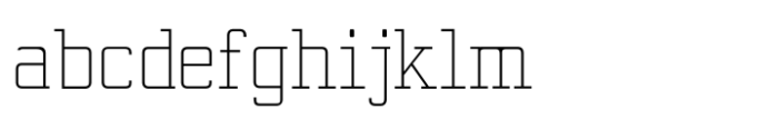 Valsity Thin Condensed Font LOWERCASE