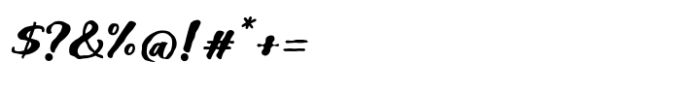 Valsiya Font OTHER CHARS