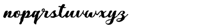 Valsiya Font LOWERCASE
