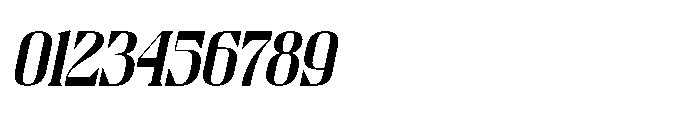 Valtine Italic Font OTHER CHARS
