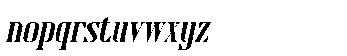 Valtine Italic Font LOWERCASE