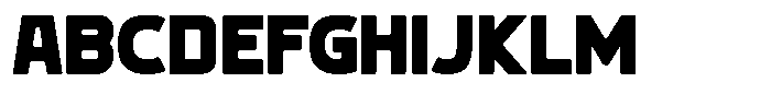 Valtora Black Font UPPERCASE
