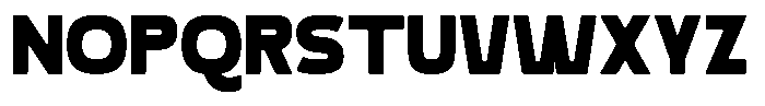 Valtora Black Font UPPERCASE