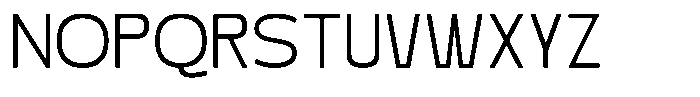 Valtora Light Font UPPERCASE