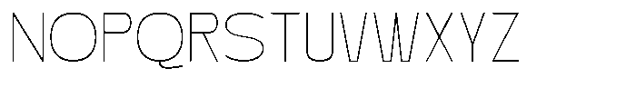 Valtora Thin Font UPPERCASE