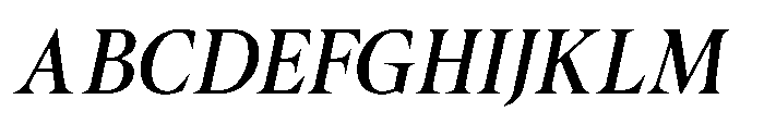 Valtoria Bold Italic Font UPPERCASE