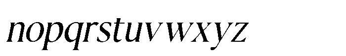 Valtoria Italic Font LOWERCASE