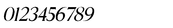 Valtoria Light Italic Font OTHER CHARS