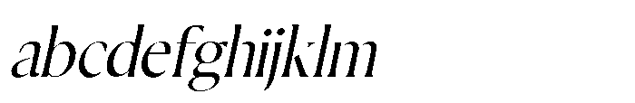 Valtoria Light Italic FONT