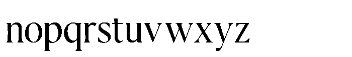 Valtoria Regular Font LOWERCASE