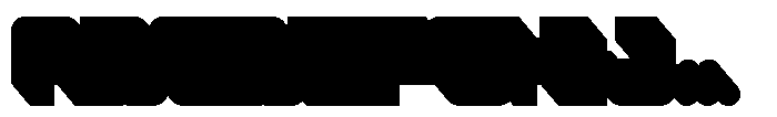Valtron Extrude Font UPPERCASE