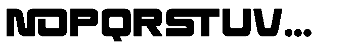Valtron Regular Font UPPERCASE