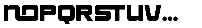 Valtron Regular Font LOWERCASE