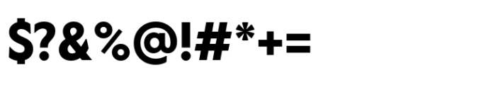 Value Sans Pro Black Font OTHER CHARS