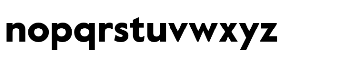 Value Sans Pro Black Font LOWERCASE