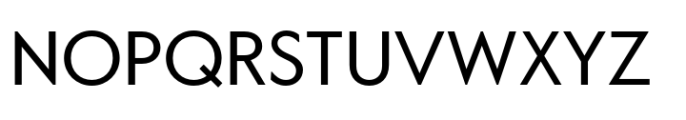 Value Sans Pro Regular Font UPPERCASE