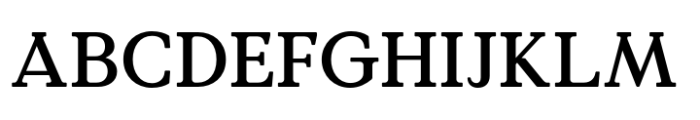 Value Serif Pro Medium Font UPPERCASE
