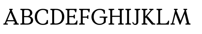 Value Serif Pro Variable Font UPPERCASE