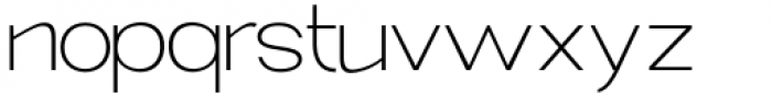 Valute Extra Light Font LOWERCASE