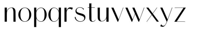 Valuxe Font LOWERCASE