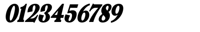 Valverde Condensed Extrabold Italic Font OTHER CHARS