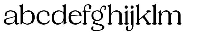 Valverde Rounded Light Font LOWERCASE