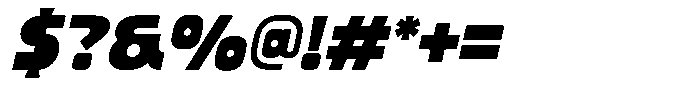 Vamor Italic Font OTHER CHARS