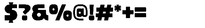 Vamor Regular Font OTHER CHARS
