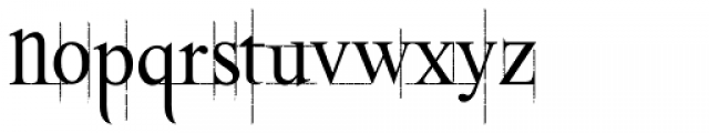Vampire Font UPPERCASE