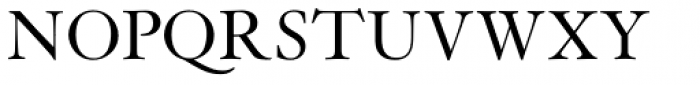 Van Dijck Std Roman Font UPPERCASE