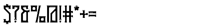 Vanaheim Inline Font OTHER CHARS