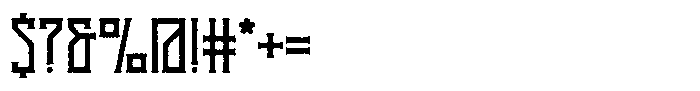 Vanaheim Rough Font OTHER CHARS