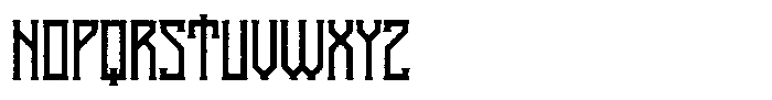 Vanaheim Rough Font UPPERCASE