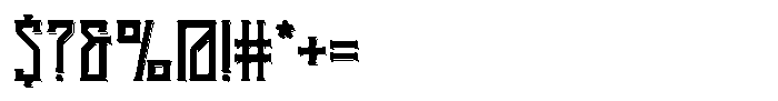 Vanaheim Shadow Font OTHER CHARS