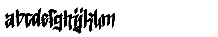 Vandal Rush Italic Regular FONT