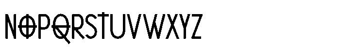 Vandalik Two Font UPPERCASE