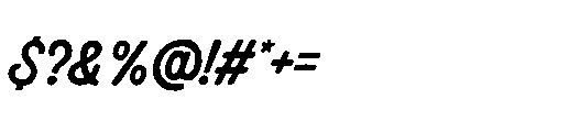 Vane Dream Font OTHER CHARS