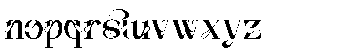 Vanelost Vanelo Regular Font LOWERCASE