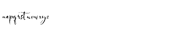 Vangella Sealed Regular Font LOWERCASE