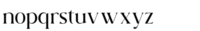 Vangoca Font LOWERCASE