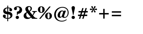 Vani Bold Font OTHER CHARS