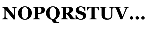 Vani Bold Font UPPERCASE