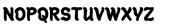 Vanila Moont Font UPPERCASE